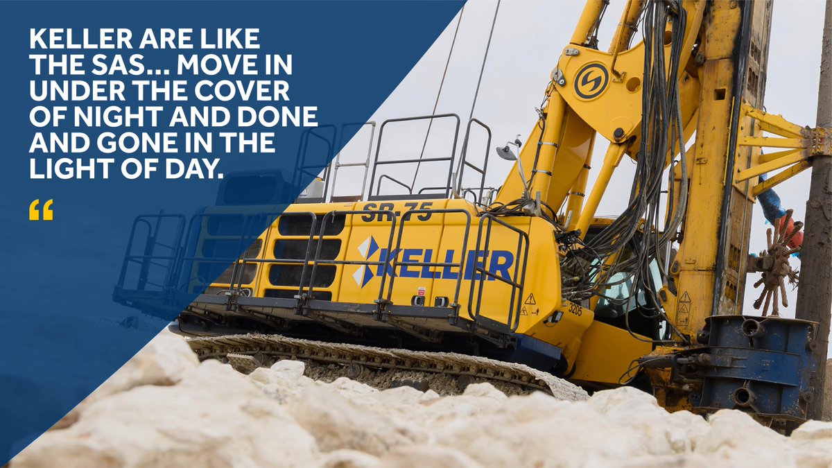 We're always delighted to receive positive feedback from our clients ... #kellerukfamily #construction #geotechnicalengineering