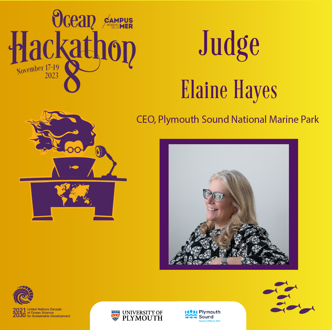 TheAIPlym's tweet photo. 📢 Time to introduce our #oceanhackathon Judges!
We have:
👉 Lindsey Hall, CEO of @realideasorg
👉 Helen Hart, LSIP Project Executive @Chamber_Devon
👉 Elaine Hayes, CEO of @PlymSoundNMP
The winning team will go on to compete in the grand Finale in Brest.
No pressure, Judges! https://t.co/YYnhE1bqxP