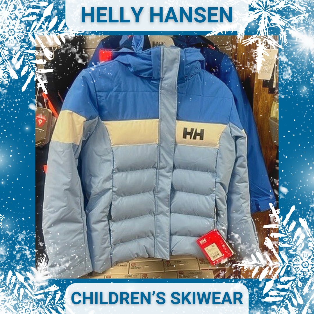 BoatworksGSY's tweet image. Planning a ski trip with the kids this Winter? Don’t get caught out again by how much they’ve grown - get them set up now with new Helly Hansen ski wear from Boatworks to avoid that last minute rush.😀

​#HellyHansen #SkiWear #BoatworksGuernsey #KidsSki