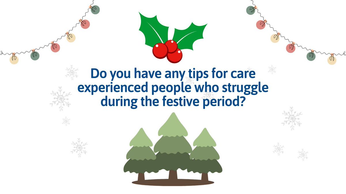 Rees Foundation (@reesfoundation) on Twitter photo Christmas can be difficult for many care leavers. Do you have any tips on dealing with the festive period that you'd like share with other #CEP who struggle at this time of year? Please email contactus@reesfoundation.org and we’ll post your tips on our social media channels. Christmas can be difficult for many care leavers. Do you have any tips on dealing with the festive period that you'd like share with other #CEP who struggle at this time of year? Please email contactus@reesfoundation.org and we’ll post your tips on our social media channels.