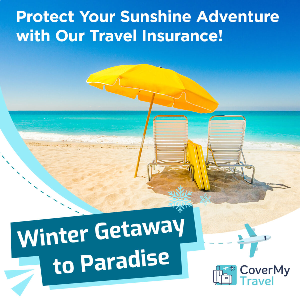 CoverMy_Insure's tweet photo. Tired of the winter chill? Escape to sunny paradise and don't forget our travel insurance!

Book now and trade winter blues for sunny hues! 🏖️
https://t.co/XMbV1hj30I

#WinterGetaway #SunnyParadise #TravelInsurance #EscapeTheCold #AdventureAwaits https://t.co/O3KxKe5wj2