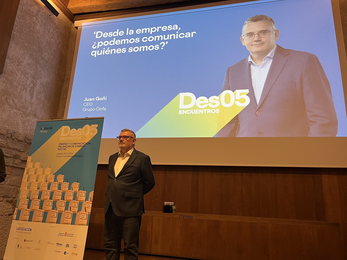 Escuchando a Juan Goñi, CEO de <a href="/CinfaSalud/">Cinfa Salud</a> en los DesEncuentros de <a href="/AsoComunicaNa/">LaAsociación</a>