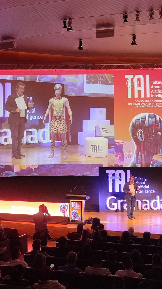 #TAIGranada La ética debe ser un factor clave en el desarrollo de la tecnología, no para detenerla, sino para garantizar que su uso sea beneficioso para la sociedad y el medio ambiente💚.