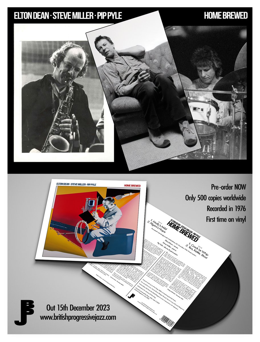 BritProgJazz's tweet photo. Less than a month to go... https://t.co/QjSOA5k3gM 
#EltonDean #SteveMiller #PipPyle #SoftMachine #Gong #InCahoots #JazzRock #ProgRock #Jazz #vinylrecords
@drumonline https://t.co/axMZN1udCW