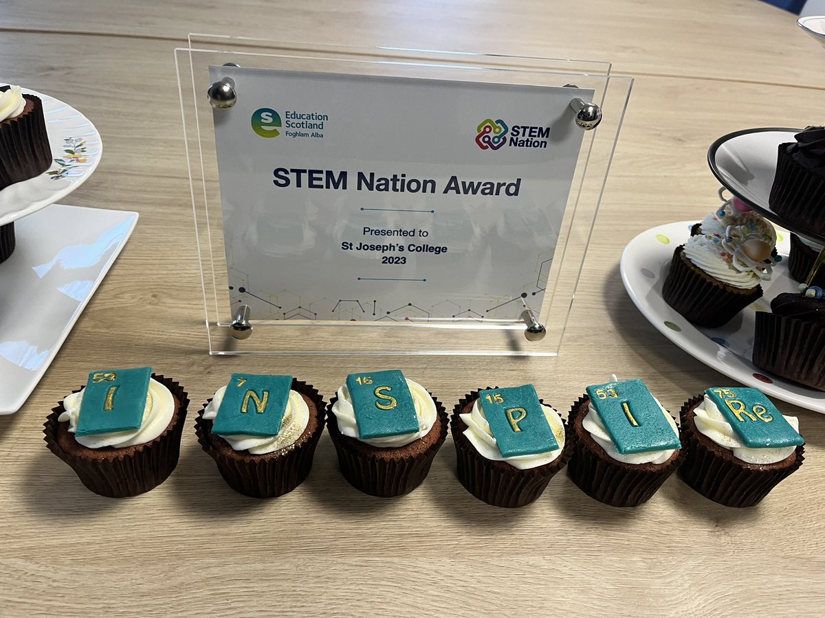 Yesterday, we welcomed Lorraine Ross from <a href="/STEMedscot/">STEM @ Education Scotland</a> &amp; Alison Chambers, Quality Improvement Manager from <a href="/DGCEducation/">Dumfries and Galloway Council Education Service</a> for the presentation of our STEM Nation Award.

Our pupils and staff are delighted with this fantastic, coveted achievement.