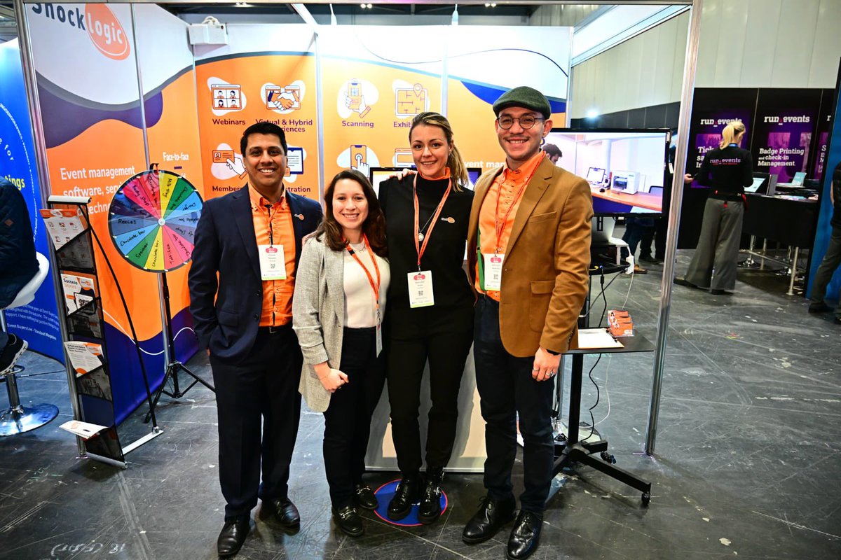 Shocklogic (@shocklogic) on Twitter photo Whether you’re visiting <a href="/eventtechlive/">Event Tech Live</a> for the first time today, or back for round 2, our team is ready to meet you at A22!
<a href="/johnDmartinez/">Johnny D. Martinez (he/him)</a> <a href="/sl_Pritesh/">Pritesh Mawdia</a> #ETLLondon23 #eventtech #eventprofs Whether you’re visiting <a href="/eventtechlive/">Event Tech Live</a> for the first time today, or back for round 2, our team is ready to meet you at A22!
<a href="/johnDmartinez/">Johnny D. Martinez (he/him)</a> <a href="/sl_Pritesh/">Pritesh Mawdia</a> #ETLLondon23 #eventtech #eventprofs