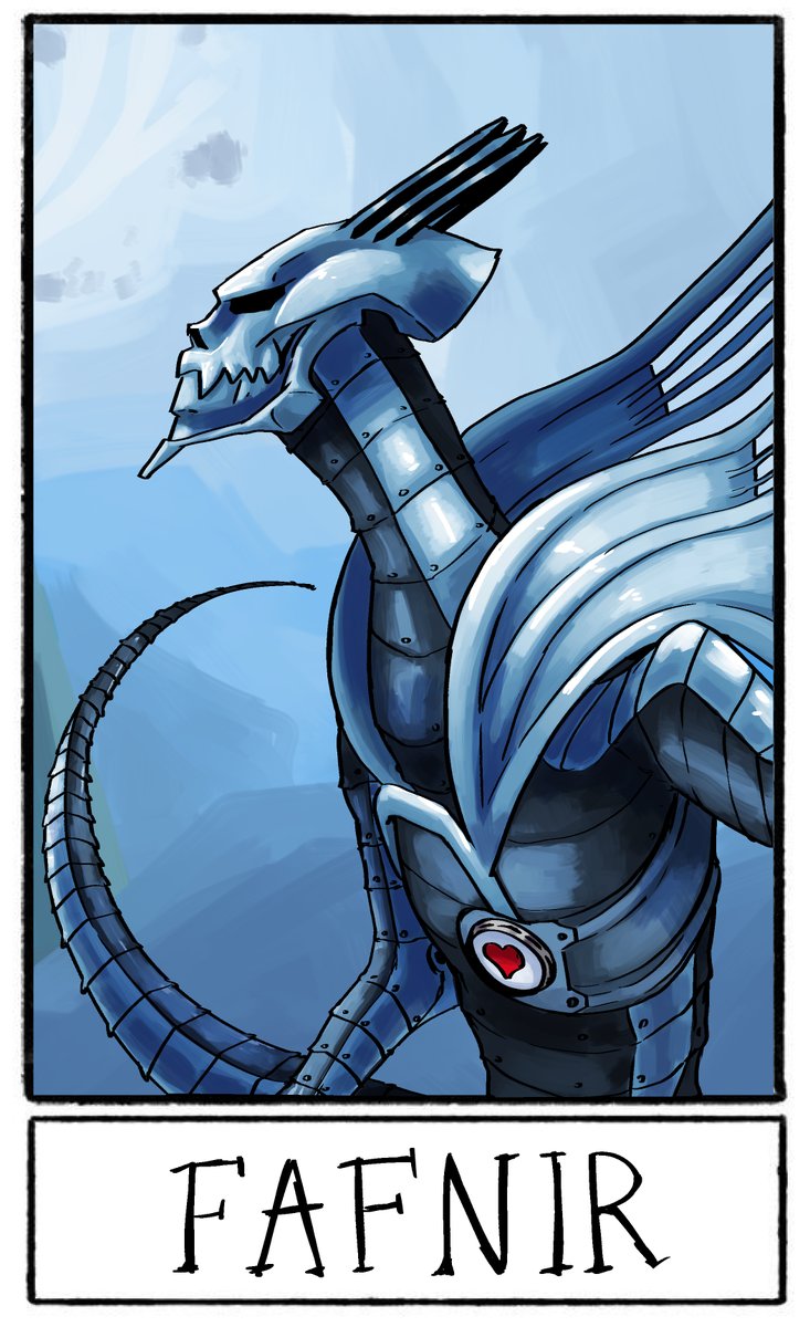 Sh_sl_'s tweet photo. 4/6

Fafnir gave me more trouble than I thought in his design but this is what I searched in this challenge! 😶‍🌫️

#smt #shinmegamitensei https://t.co/AU6bGYbNaW