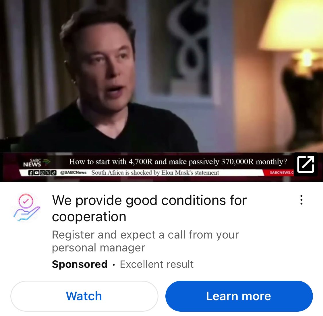 How can YouTube be ok with this fake <a href="/elonmusk/">Elon Musk</a> bullshit? I’ve reported three of these adverts and so far none have been taken down. #scam #bullshit