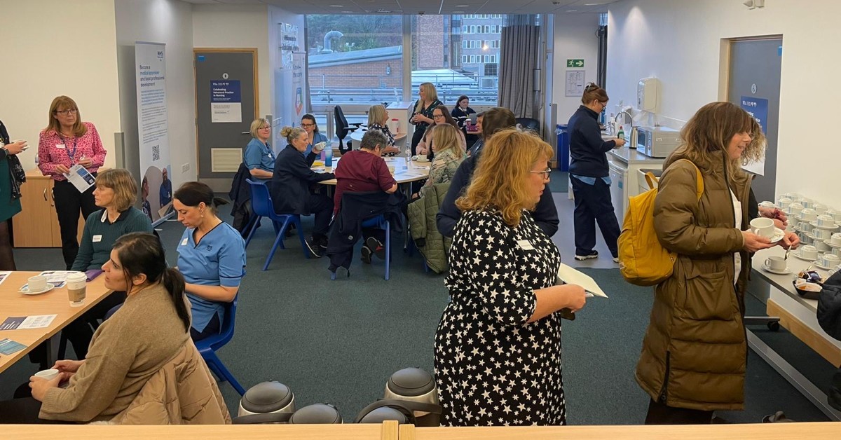 nhsfife's tweet photo. Advanced nurse practitioners from across Fife gathered at the Victoria Hospital yesterday to celebrate their profession during Advanced Practice Week 2023

ANPs are educated to master’s level and are their roles can include assessment, diagnosis, and treatment. #AdvPracWeek23 https://t.co/C5ZtMXhxJP