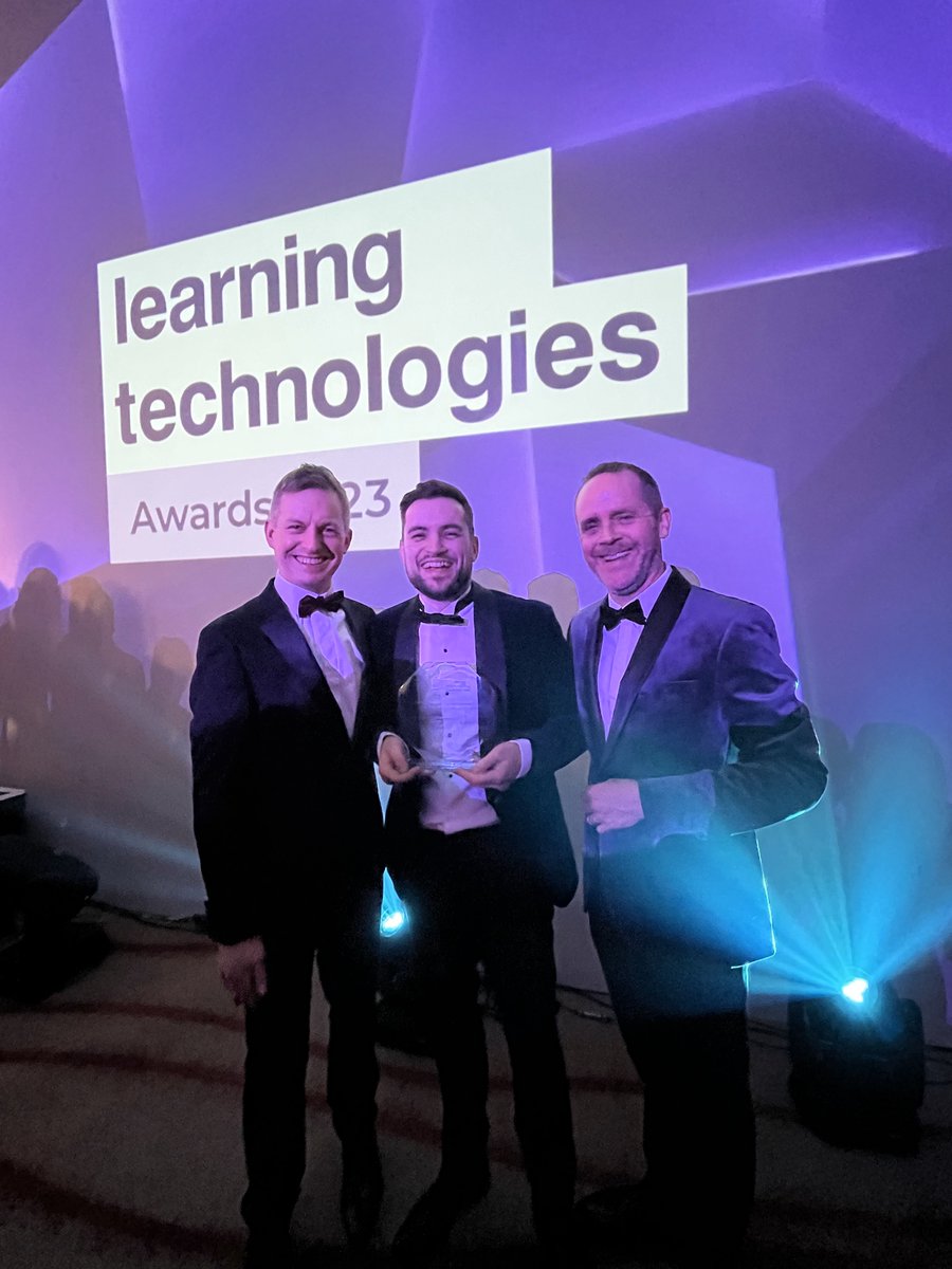 Our team are waking up as award winners! We won silver last night at the #LT23 awards for the VR experience we created for <a href="/telfordcollege/">Telford College</a>. Find out more here, tinyurl.com/3c9y7nfw