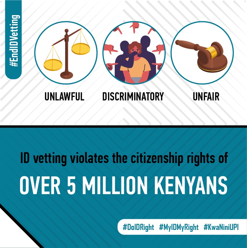 nasserrizgallah's tweet photo. Imagine a Muslim who has lost his ID after going through this discriminatory process then waits for 2 years to receive his document. Say no to new introduced charges. #MyIDmyRight.#Kwanininilipe.#Doitright.#endvetting. https://t.co/cX8hYIGR1G