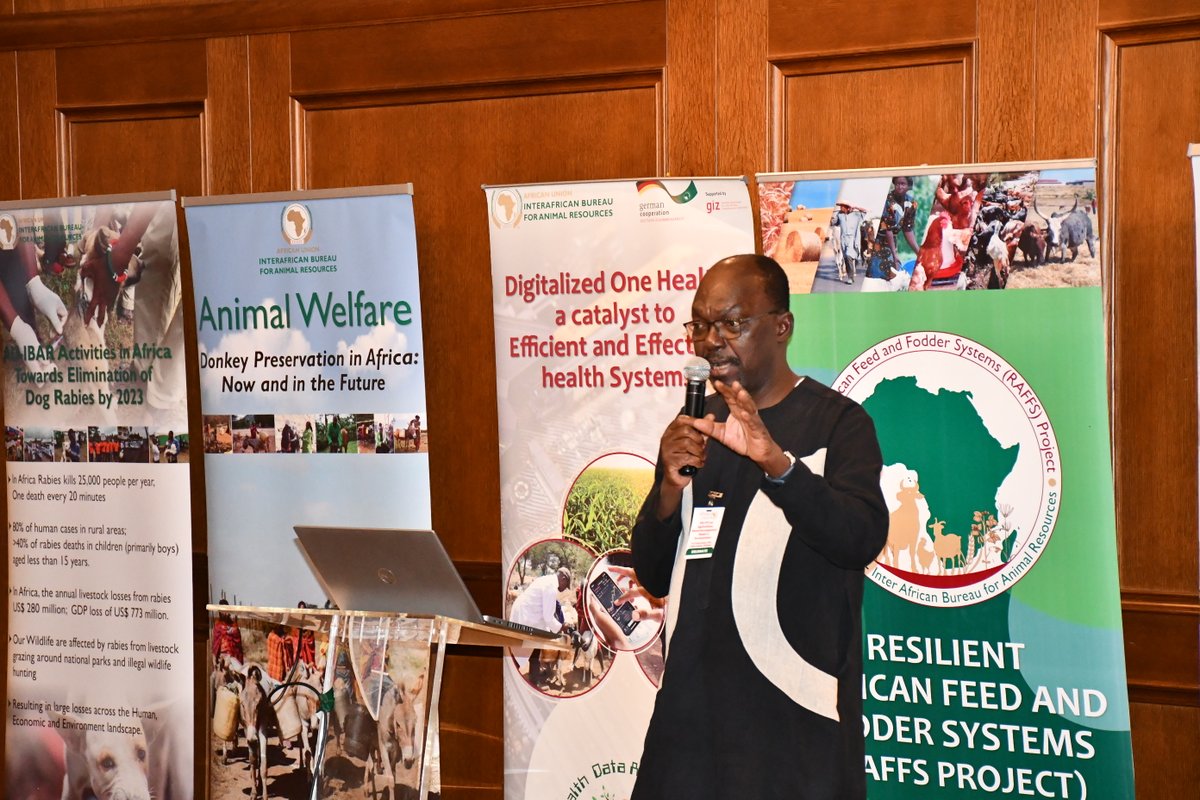 au_ibar's tweet photo. 🌍 The 5th Ordinary Session of the STC-ARDWE focuses on Africa's preparedness for eradicating rabies by 2030. The project aims to address the alarming statistics of 25,000 annual deaths, costing $773m GDP loss due to rabies in Africa. #STC23 #RabiesElimination https://t.co/b6dHuVMCuU