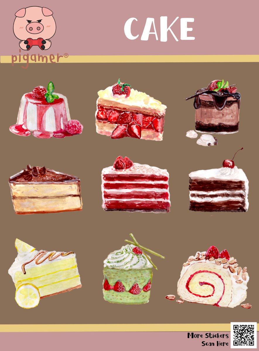 kitwarun's tweet photo. แจกสติ๊กเกอร์ ​​​Cake น่ารักๆ  
ฝากติดตามช่องเพื่อเป็นกำลังใจด้วยนะครับ >> https://t.co/vtggbsvwYN 

PNG : https://t.co/uG7t9uDTqk

#แจกpng #แจกไฟล์png #แจกบรัช #แจกวอล #planner #png #stickers #กรอบสตอรี่ #giveaway #storyig #wallpaper #goodnotes #procreate https://t.co/yKzNulve6E