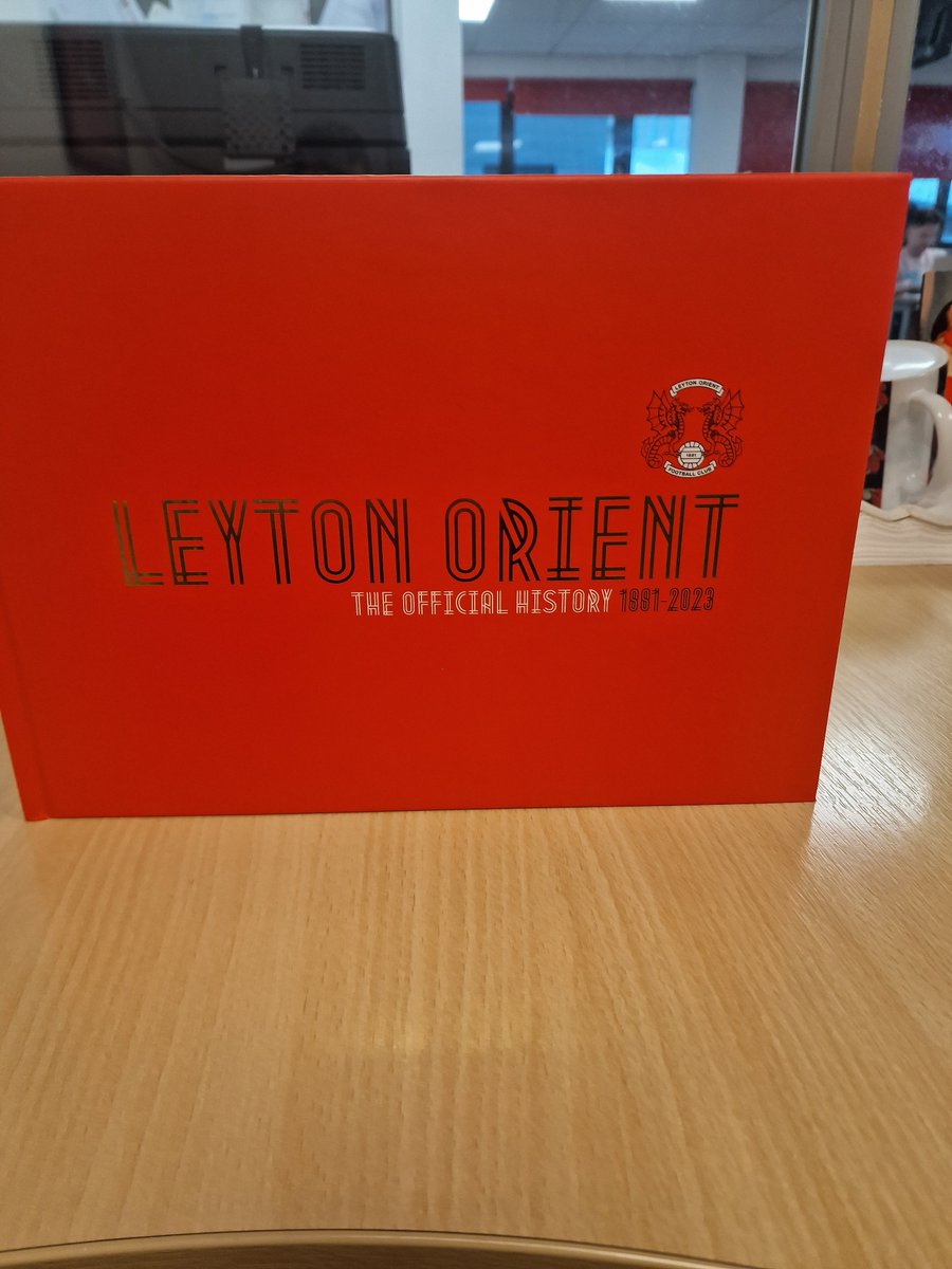 markdevlin7's tweet photo. The 1st copies of the @leytonorientfc official history 1881-2023 book have arrived. Congratulations to all involved. The official launch, with a number of ex-players, is scheduled for 25 Nov, in clubshop, prior to the Wigan game. It is available now online. #OneOrient https://t.co/kZicvpcNaJ