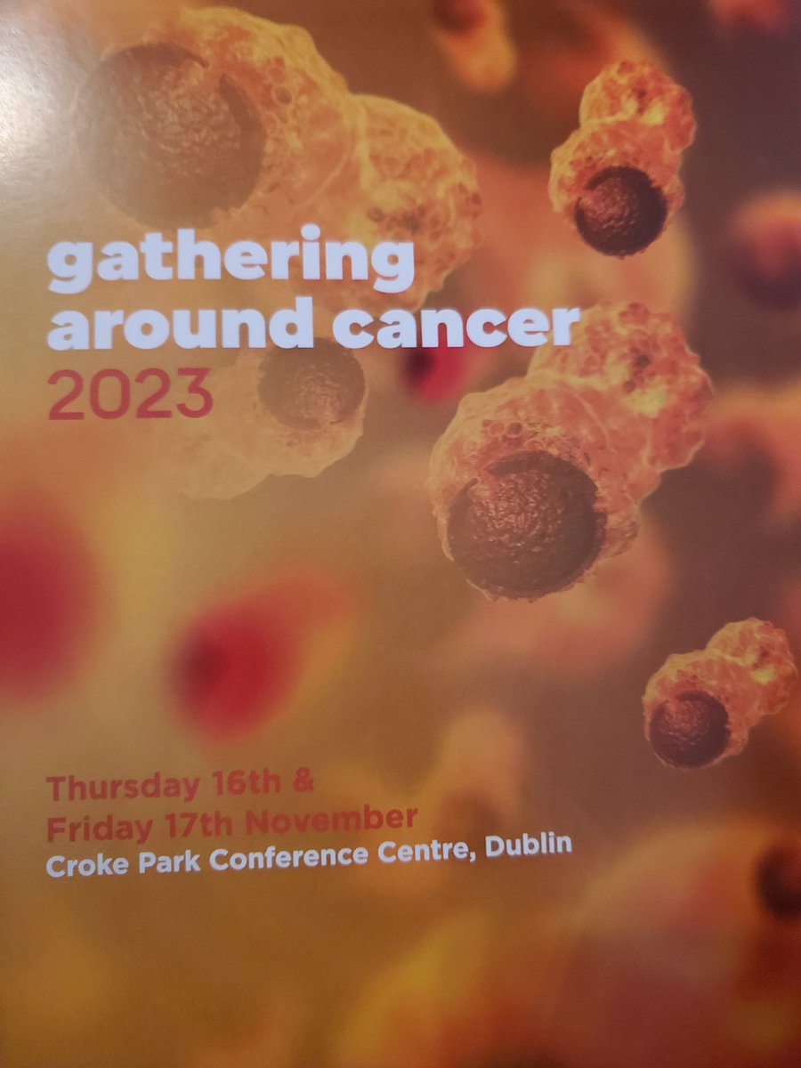 Excellent presentations and networking at the gathering around cancer this morning.
