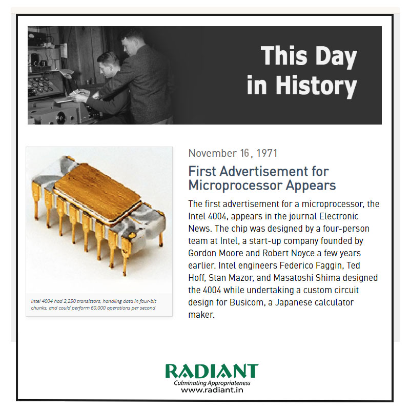 Radiant_in's tweet image. Embark on a tech journey through history: Discover the groundbreaking moments that shaped today&apos;s digital landscape. 📷📷
.
.
.
.
.
.
.
.
#TechTimeCapsule #OnThisDayInTech #RadiantInfoSolutions #radiant #delhi #india