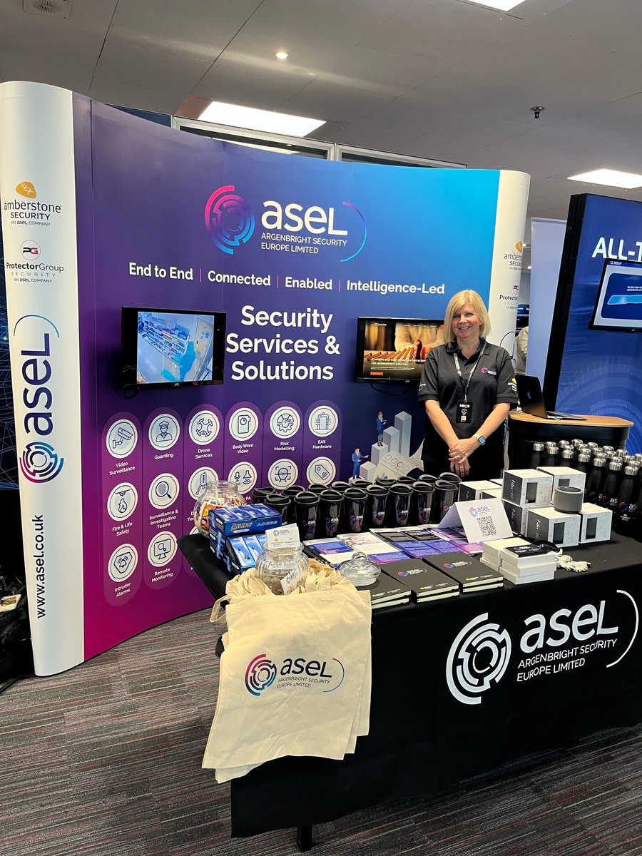 ASELHQ_'s tweet image. We&apos;re on stand 21 at the @nbcs_tweet conference in Birmingham today!

If you&apos;re at the event, come and visit the team to learn more about how we can help to protect your business from crime.
@securitytpg @VCAtechnology

#businesscrime #retailcrime #crimesolutions #protectduty
