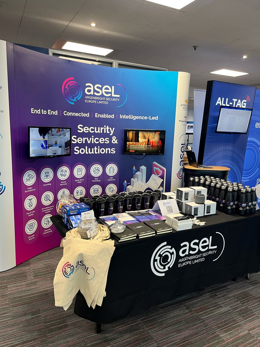 ASELHQ_'s tweet image. We&apos;re on stand 21 at the @nbcs_tweet conference in Birmingham today!

If you&apos;re at the event, come and visit the team to learn more about how we can help to protect your business from crime.
@securitytpg @VCAtechnology

#businesscrime #retailcrime #crimesolutions #protectduty