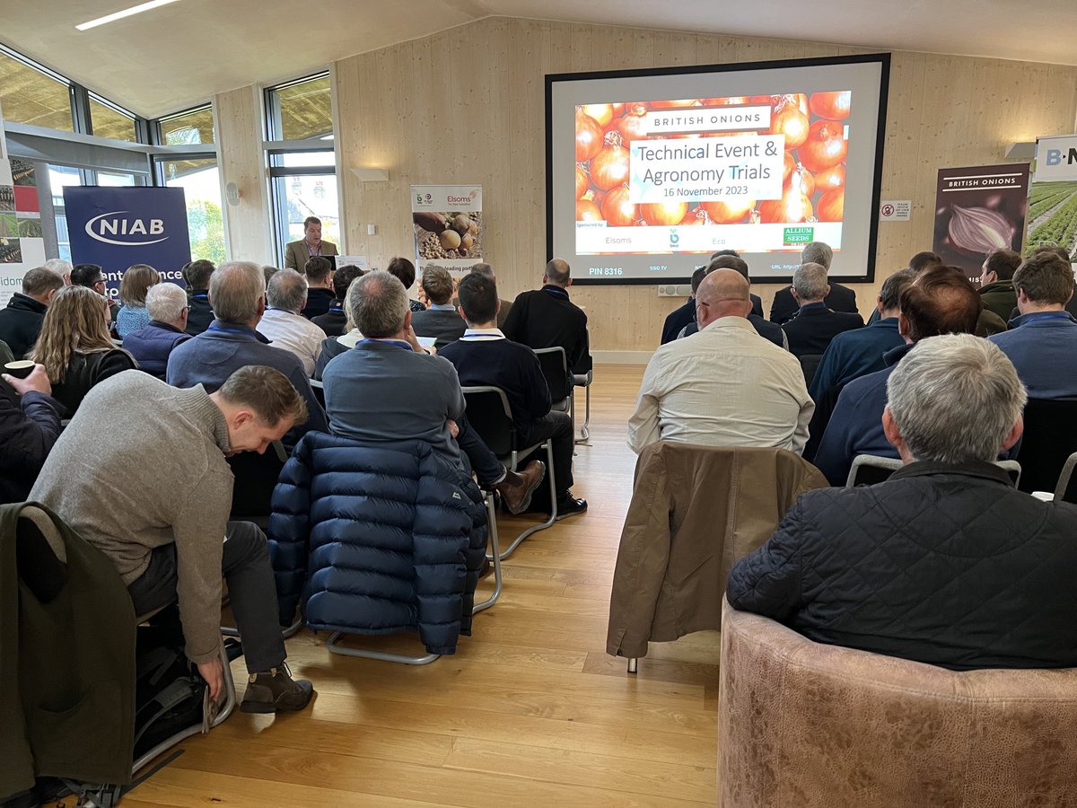 British Onions Producer Association (@britishonions) on Twitter photo Packed house today at the British Onions Technical Event at NIAB 🧅🧅🧅 #britishonions #freshveg #britishproduce <a href="/niabgroup/">Niab</a> <a href="/Elsomsseeds/">Elsoms Seeds</a> <a href="/AlliumSeeds/">Allium Seeds</a> <a href="/Ecospray/">Ecospray</a> Packed house today at the British Onions Technical Event at NIAB 🧅🧅🧅 #britishonions #freshveg #britishproduce <a href="/niabgroup/">Niab</a> <a href="/Elsomsseeds/">Elsoms Seeds</a> <a href="/AlliumSeeds/">Allium Seeds</a> <a href="/Ecospray/">Ecospray</a>