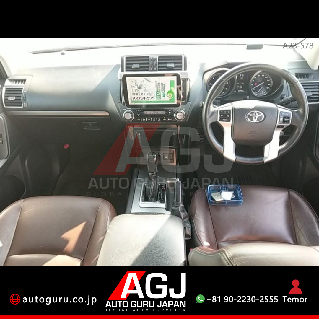 AutoGuruJapan1's tweet photo. Embrace the extraordinary with 𝗧𝗼𝘆𝗼𝘁𝗮 𝗟𝗮𝗻𝗱 𝗖𝗿𝘂𝗶𝘀𝗲𝗿 𝗣𝗿𝗮𝗱𝗼 🔥

✔️Destination: 🇰🇪 
✔️Stock No: A23_578 
✔️Origin: 🇯🇵 
✔️Body Type: SUV 
✔️Make: Toyota 
✔️Model: Land Cruiser Prado  
Shop your next car here 👇
 🌐 https://t.co/ZfnRcK39Il #Toyota

#Toyota https://t.co/TLGdsncU4k