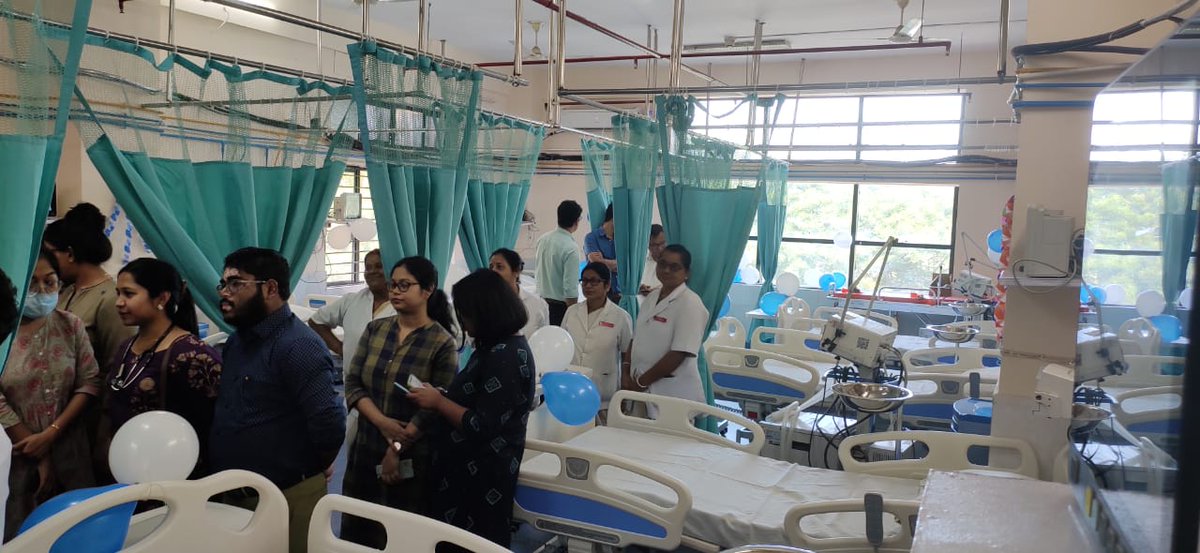 A Stroke Unit was inaugurated today in the 3rd floor of the Hospital Building,TMCH by Principal cum Chief Superintendent Prof (Dr.) Karuna Hazarika,TMCH, in presence of Medical Superintendents, senior faculty members and staff.The Unit is dedicated for the inpatient stroke cases.