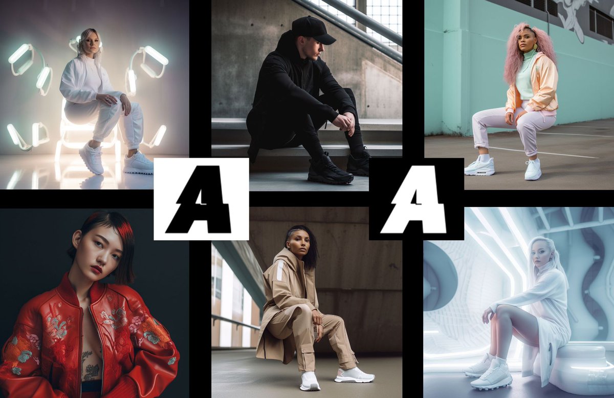 ArtEvolves's tweet photo. AI is revolutionizing the fashion industry by improving business operations, e-commerce, and marketing strategies. Major fashion brands such as Zara, H&amp;M, Dior, Macy’s, and Ni...  #Ai #ArtEvolves #Cutlure #Art #Music #AiNews https://t.co/kOVpi1ClqM https://t.co/bGImIhI5zb