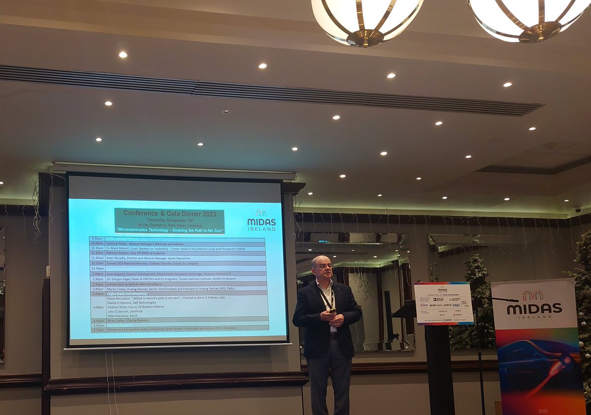 This year's <a href="/MidasIreland/">MidasIreland</a> conference is just kicking off