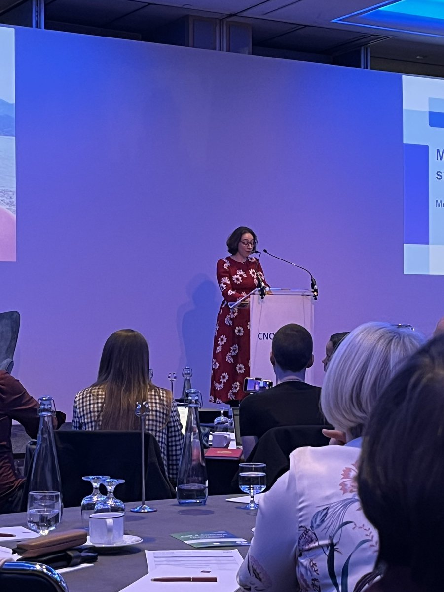 Merope Mills, Martha’s Mum speaking at CNO Summit “Don’t say sorry if you have no intention of changing the culture… don’t let Marthas’ death be in vain” #marthasrule #patientvoice