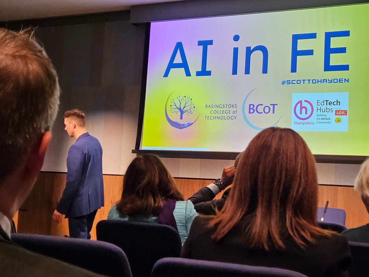 Gill Scott (@gillscott11) on Twitter photo Fabulous two days at #AoCConf2023 Hot topic for us all was AI in FE. Great session with <a href="/BCoTD1g1tal/">BCoT Teaching & Learning</a> and will be <a href="/UfiTrust/">Ufi VocTech Trust</a> event with colleagues from across UK to continue the discussions, we have much to learn Fabulous two days at #AoCConf2023 Hot topic for us all was AI in FE. Great session with <a href="/BCoTD1g1tal/">BCoT Teaching & Learning</a> and will be <a href="/UfiTrust/">Ufi VocTech Trust</a> event with colleagues from across UK to continue the discussions, we have much to learn