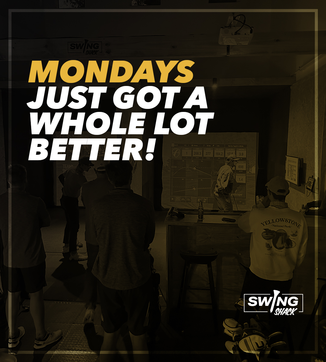 swingshackSA's tweet photo. More time for brides and banter at Swing Shack. 🏌️
Now open on Mondays.
#swingshack #swingshacksa #trackman #trackmanio #trackman4 #golf #golfsouthafrica #golfswing https://t.co/S05qs9eV5T