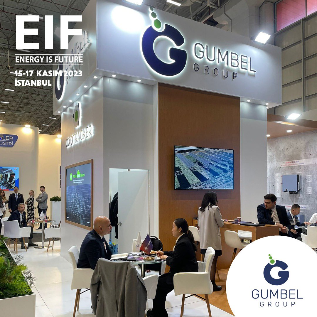 GroupGumbel's tweet photo. EIF'te standımızı ziyaret eden gerek katılımcı gerekse ziyaretçilere "Güneşten Gelen Güç" ün avantajlarını anlatıyoruz. Güneş enerjisinden maksimum verim sağlamak için GUMBEL GROUP Ar-Ge laboratuvarlarında geliştirilen OXOTRACKER ilgi çekiyor. https://t.co/YbdkC5cau3