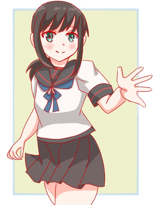 「司令官の夢はなんですか? うん……わぁ、そうなんだ! 良かった 私もおんなじです、はい!」 #艦これ #吹雪進水日 #吹雪生誕祭2023 