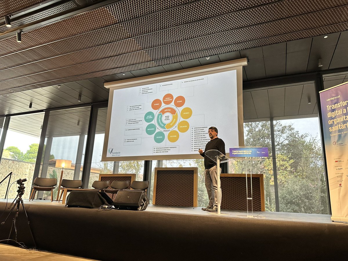 alemany's tweet photo. Avui a la jornada de Transformació digital a les organitzacions sanitàries a #Peralada organitzada per la @HospiFigueres https://t.co/8qlEDS1yvh