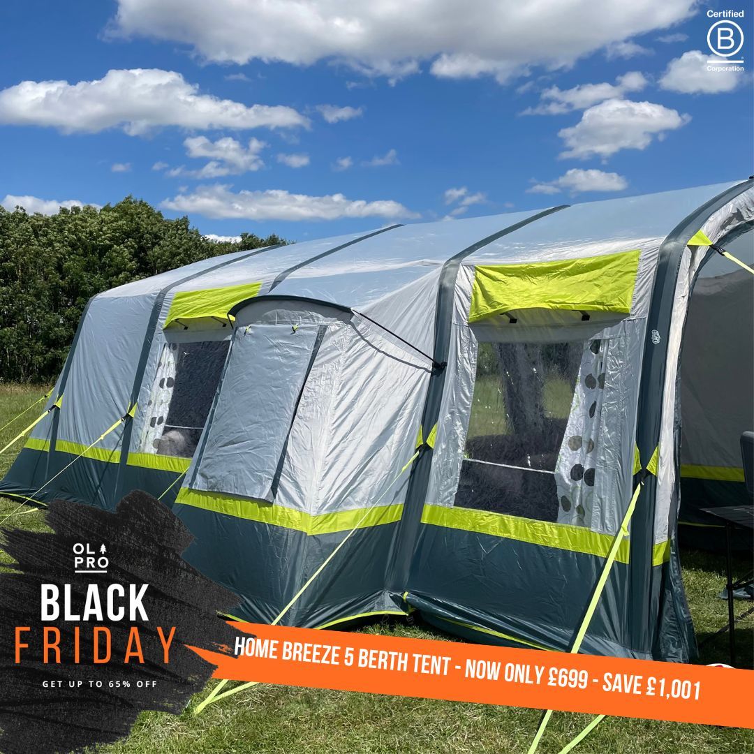 OLPRO's tweet photo. Create a home away from home on your next camping adventure with our Home Breeze Tent π
Shop now in our Black Friday Sale and save a massive Β£1,001: https://t.co/xGf15BNcHM
Use code ''BLKFRI'' and save an extra 10% *exclusions apply*
#OLPRO #OLPROEverywhere #Camping https://t.co/IX30J9TiLR