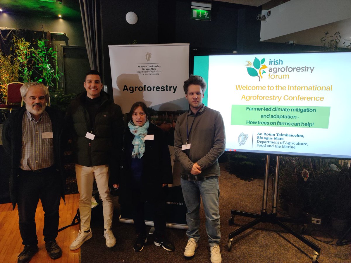 AF4EU_afinet's tweet photo. 🗣️Thanks to our colleague John Casey from @teagasc for championing our work so well at #AF4EU! 

👏What a great crowd at the @AgroforestForum It's so exciting to be here!

#AF4EU #Agroforestry #IrishAgroforestry #IAF23 https://t.co/0QRTHYUcC0
