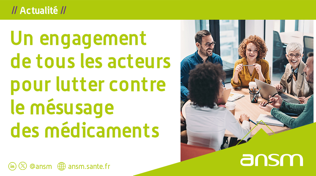 ansm's tweet photo. Les #médicaments font partie du quotidien de nombreux Français et nous pouvons tous être acteurs ou témoins du mésusage
Avec @Assur_Maladie, les patients et pros de santé nous unissons nos forces pour prévenir le mésusage et promouvoir le #BonUsage du💊
https://t.co/rvw3iLc5TU https://t.co/EBx2cCUjcs