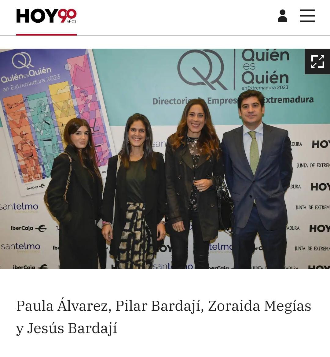 BARDAJIASOCIADO's tweet photo. 📰Parte del despacho en la presentación de la cuarta edición de la revista Quien es Quien @hoyextremadura @IISanTelmo https://t.co/rY5ccAEAL5