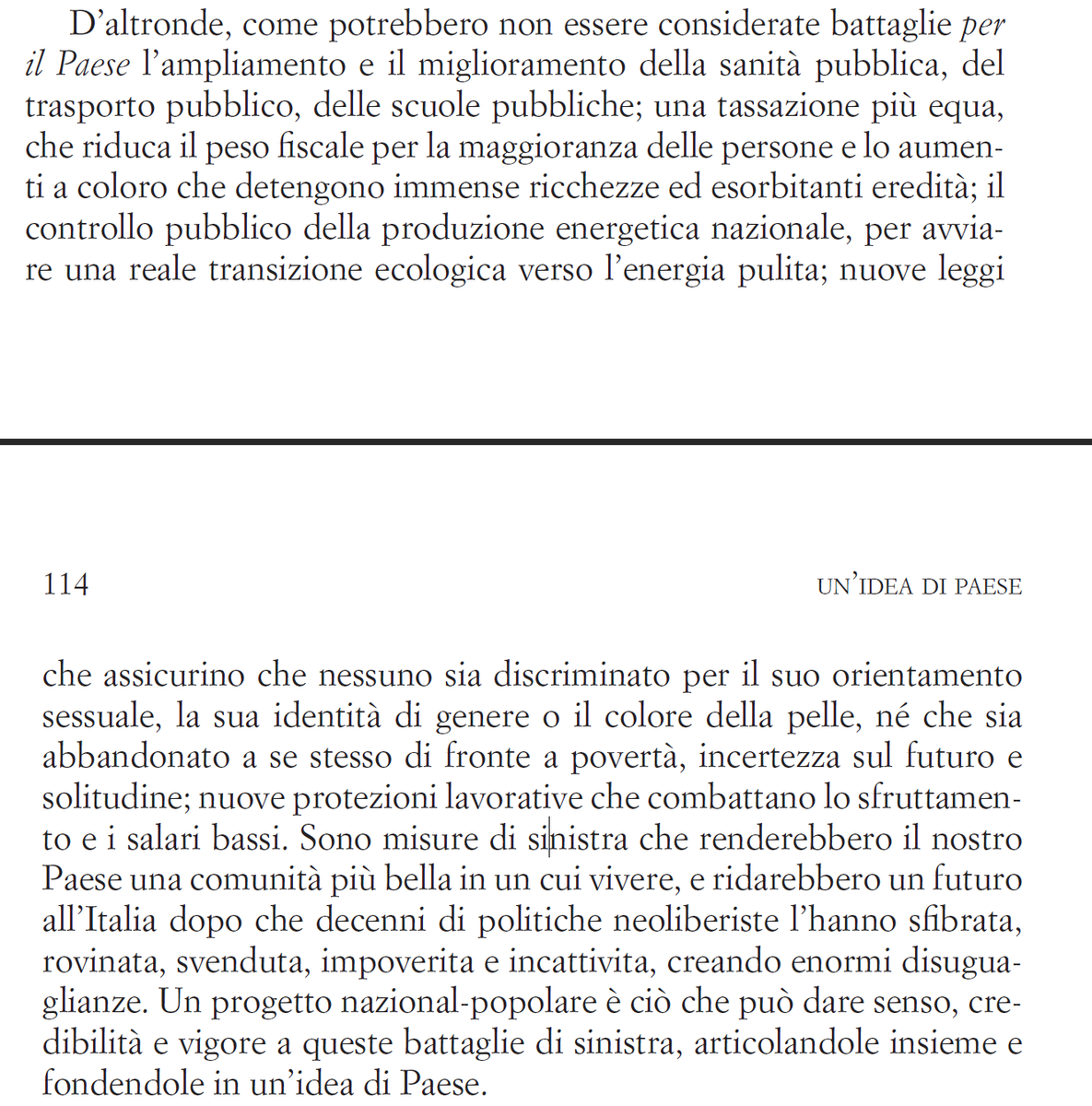 JacopoCustodi's tweet image. Un'idea di Paese, di #sinistra.