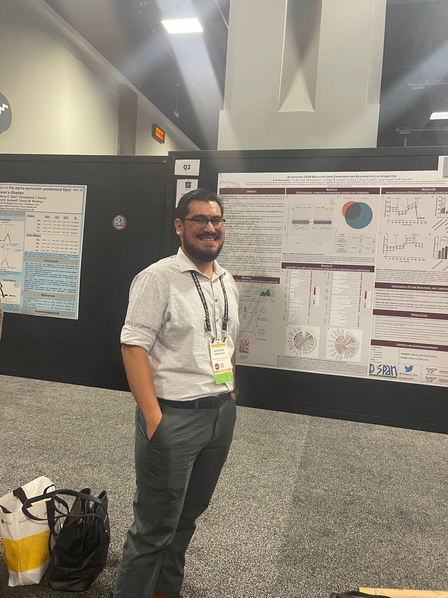 OlsenLabVT's tweet image. A recap from the Olsen lab folks at SFN!
It was a great meeting.