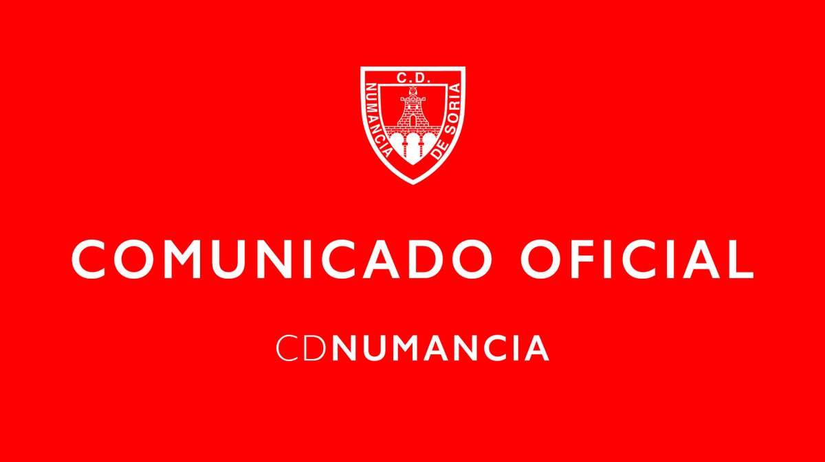 cdnumancia's tweet photo. 🗣 El C. D. Numancia retira la condición de peña oficial a la ‘Peña Orgullo Numantino’

⚠ Tras conocer hoy la actuación de la Policía Nacional, que ha realizado 20 detenciones por los hechos acaecidos en Soria antes del partido Numancia-Cornellá del pasado 27 de mayo

ℹ Más info: https://t.co/WDCG2h22Uh