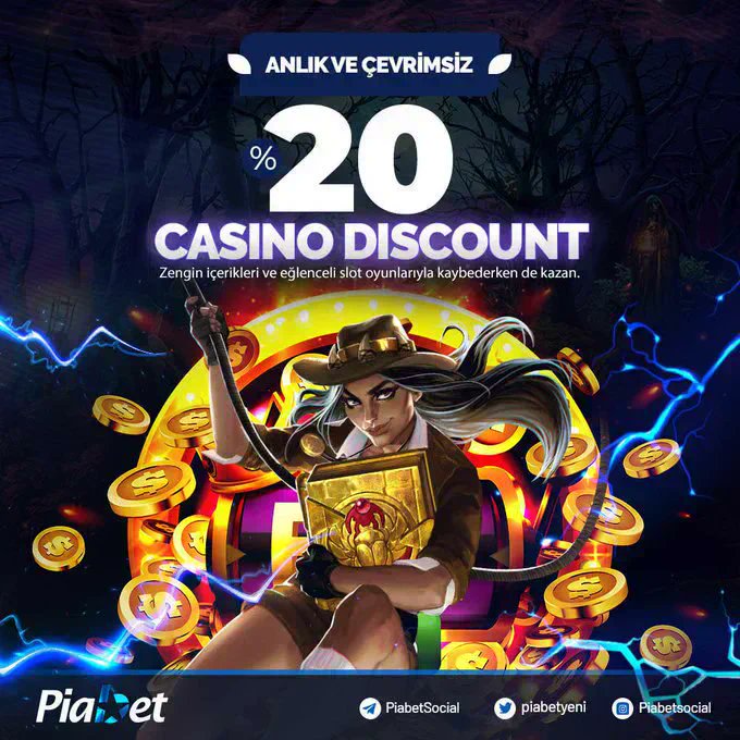 🔥#Piabet'te hemen şimdi oyunlarda yaşadığınız kayıpları telafi etmek için mükemmel bir fırsat var!

%20 çevrimsiz ve anlık kayıp bonusuyla kazancınızı artırabilir ve anında geri ödeme alabilirsiniz🎁

rebrand.ly/piagir

#piabetkazandırır #piabetcasino #piabetozeloran