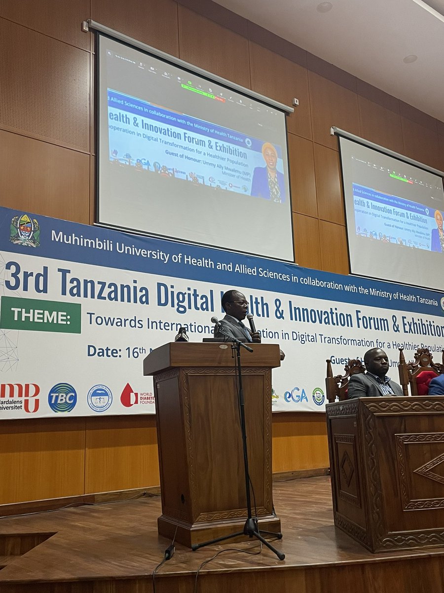 Deputy Minister of Health, Dr Godwin Mollel addressing participants of the #digitalhealth and #innovation forum. “Let us not focus on the problems but the way forward and collaboratively implement innovations that are compatible and adaptable to our local needs”
<a href="/lminternationa1/">LM International</a>