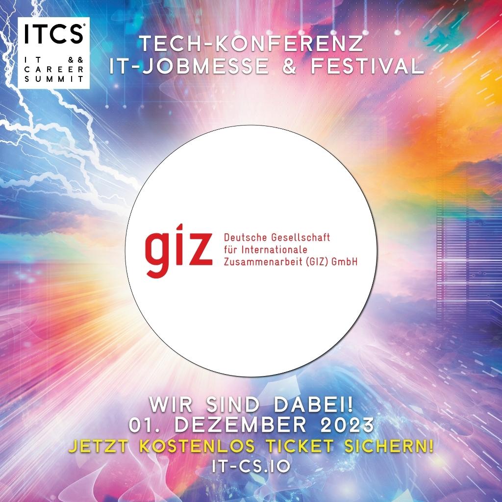giz_gmbh's tweet image. 💡Suchen Sie einen #IT-Job mit Sinn? Dann treffen Sie uns am 1. Dezember auf der @ITCS_conference in Frankfurt. Wir geben dort Einblicke in unsere vielfältigen IT-Projekte auf der ganzen Welt und präsentieren konkrete Karrieremöglichkeiten.

👉https://t.co/JaWudQwW55

#ITCS