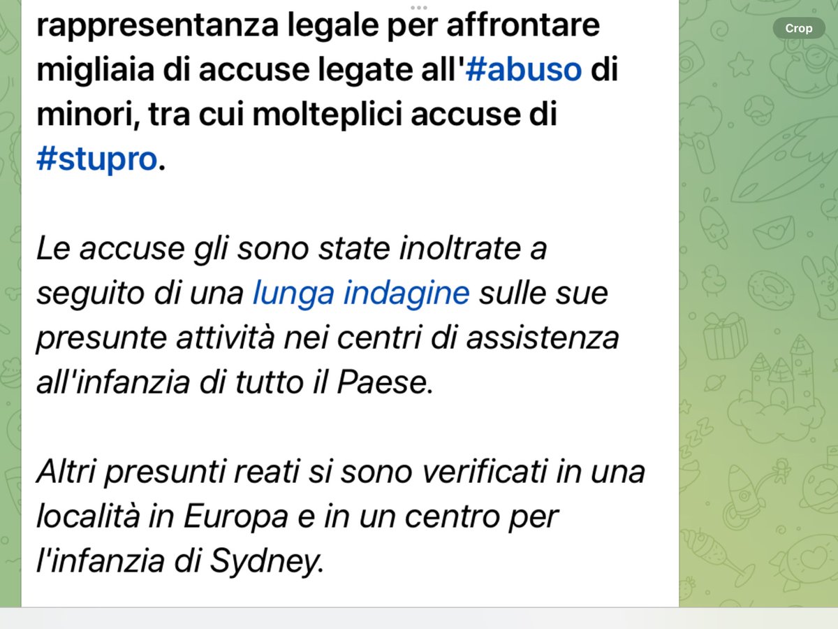 cecchin1_nadia's tweet image. #ChildResQue 🌍BRISBANE - AUSTRALIA 🇦🇺

📛UN ASSISTENTE ALL'INFANZIA, ACCUSATO DI OLTRE 1600 REATI DI ABUSO SU MINORI, CERCA UN NUOVO TEAM LEGALE📛
