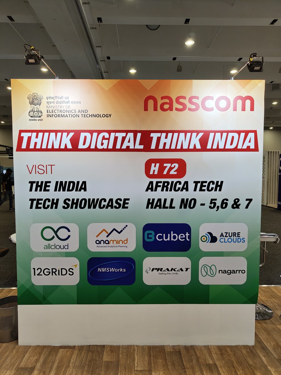 CubetTech's tweet image. Glimpses from Africa Tech Festival 2023 @ CTICC, South Africa!

Meet our delegate Mathews Abraham at Pod #8 - Nasscom pavilion, to elevate your tech possibilities.

Stay tuned for exciting updates...!

#AfricaCom2023 #AfricaTechFestival #ConversationalAIPlatform #NewProductLaunch