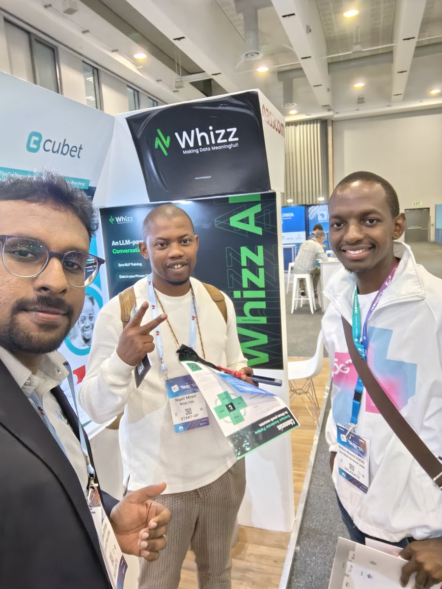 CubetTech's tweet image. Glimpses from Africa Tech Festival 2023 @ CTICC, South Africa!

Meet our delegate Mathews Abraham at Pod #8 - Nasscom pavilion, to elevate your tech possibilities.

Stay tuned for exciting updates...!

#AfricaCom2023 #AfricaTechFestival #ConversationalAIPlatform #NewProductLaunch