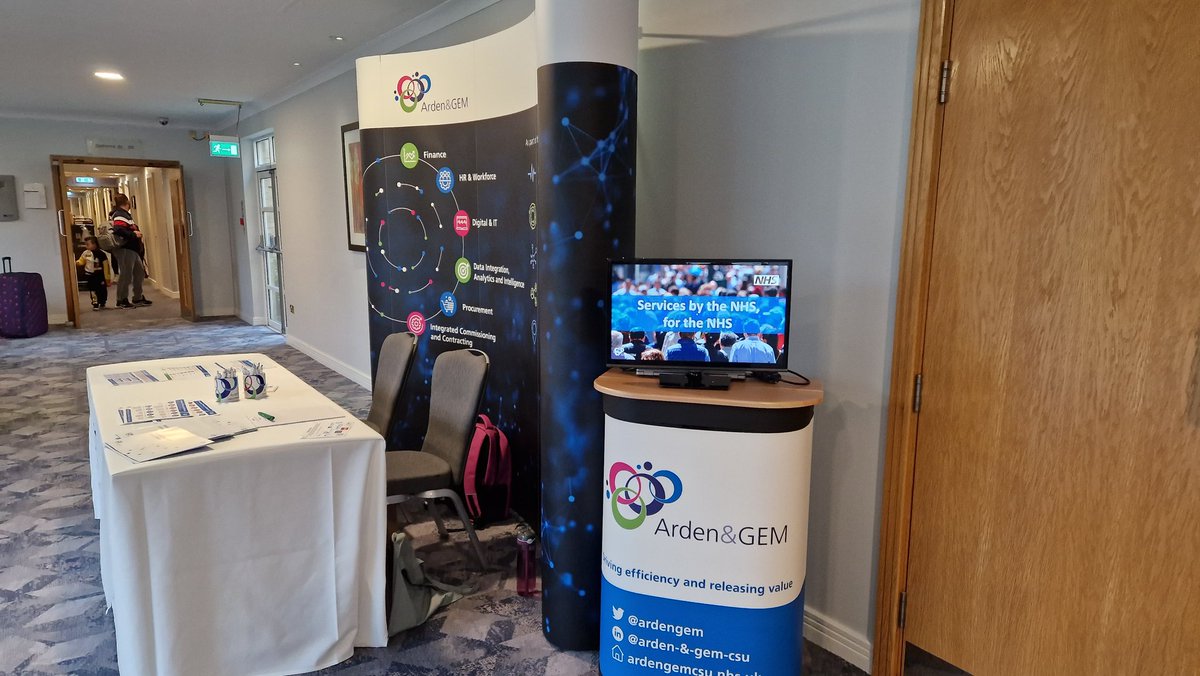 AccountantEllie's tweet photo. We are showcasing our  @ardengem offers to all at the joint 2 day conference.  Come and see us! 
@HFMA_EMids 
@SDNEastMids @OneNHSFinance https://t.co/35KJYci5ym