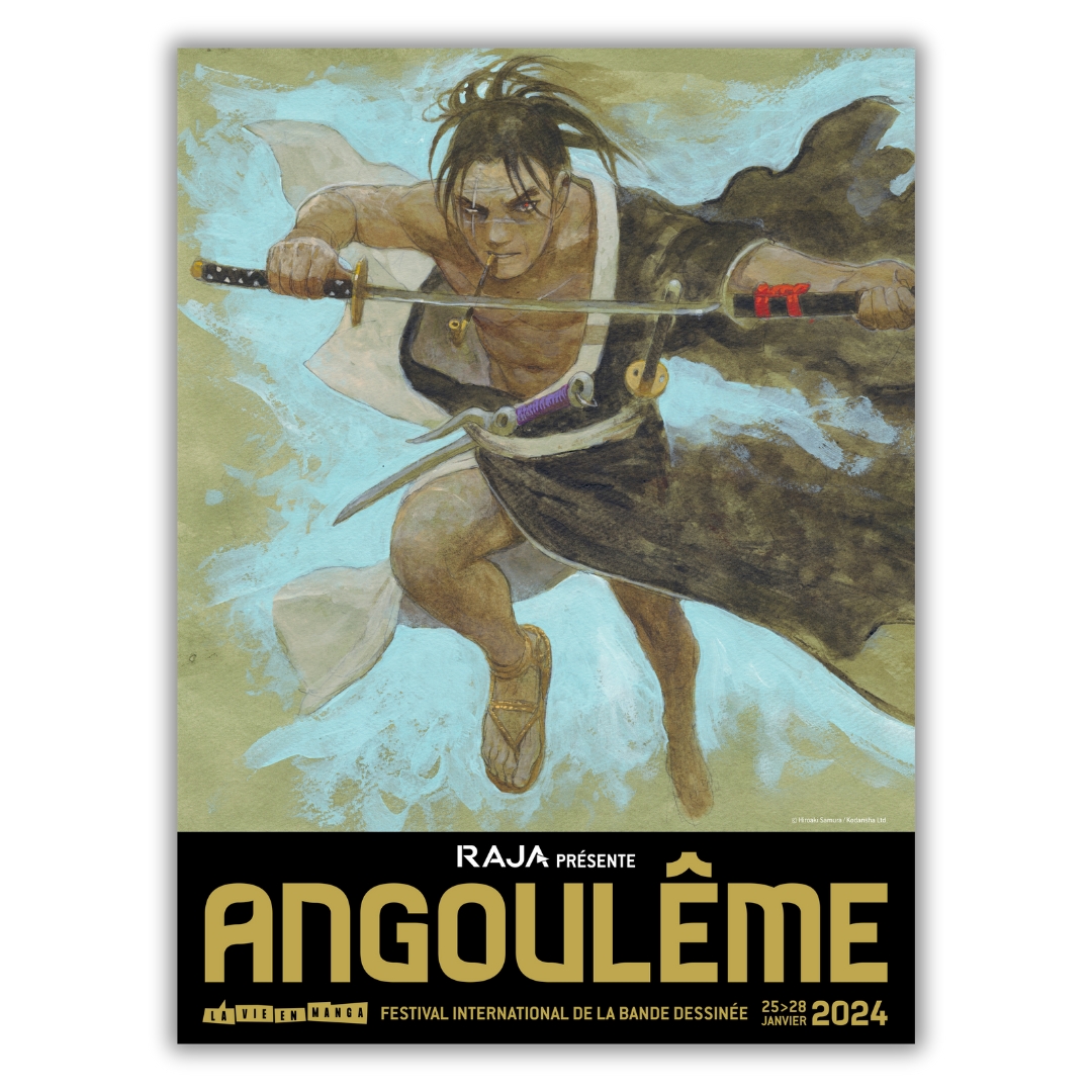 AFFICHE FIBD 2024 — HIROAKI SAMURA ⬇️
#FIBD2024