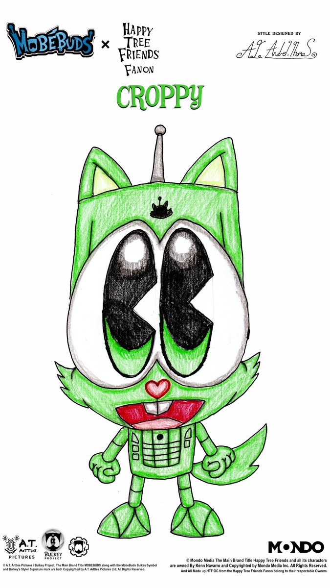 ATAndreiThomas's tweet photo. #HappyTreeFriends #Mobebuds #ATAndreiThomas #Drawing #Speedart #Speeddrawing #MobebudsxHappyTreeFriends #htfoc #htffan #HTFCroppy #Croppy
Here is the Finishing picture of HTF Fanon: Croppy in Mobebuds Style https://t.co/uWZlDHPDqW