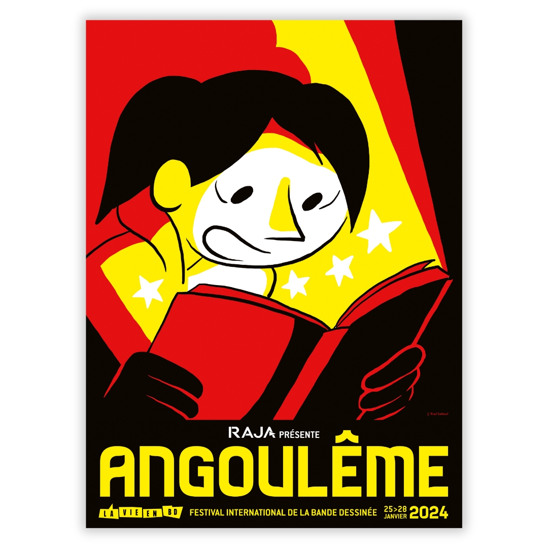 Festival d'Angoulême on X: "AFFICHE FIBD 2024 — RIAD SATTOUF ...